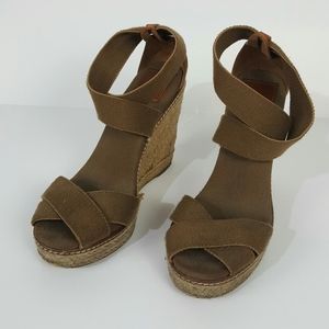 Tory Burch sandals platform size 9B